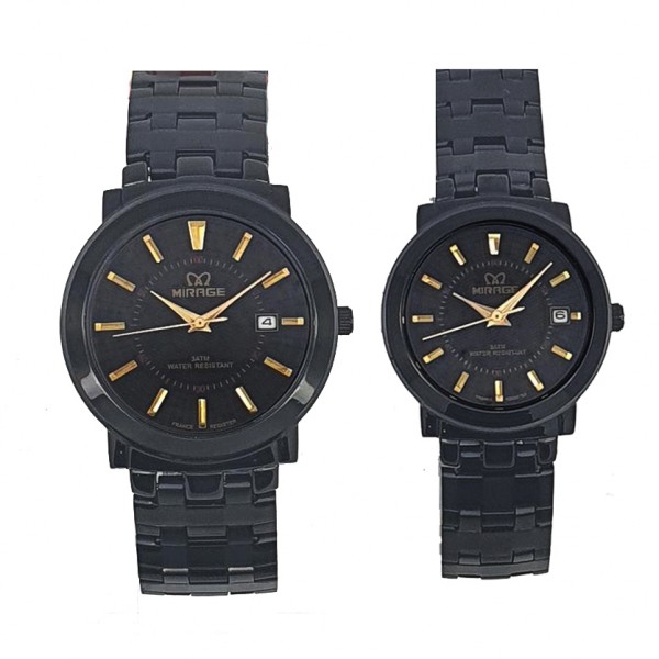 Mirage 7393 Black Gold Tick Lady Couple